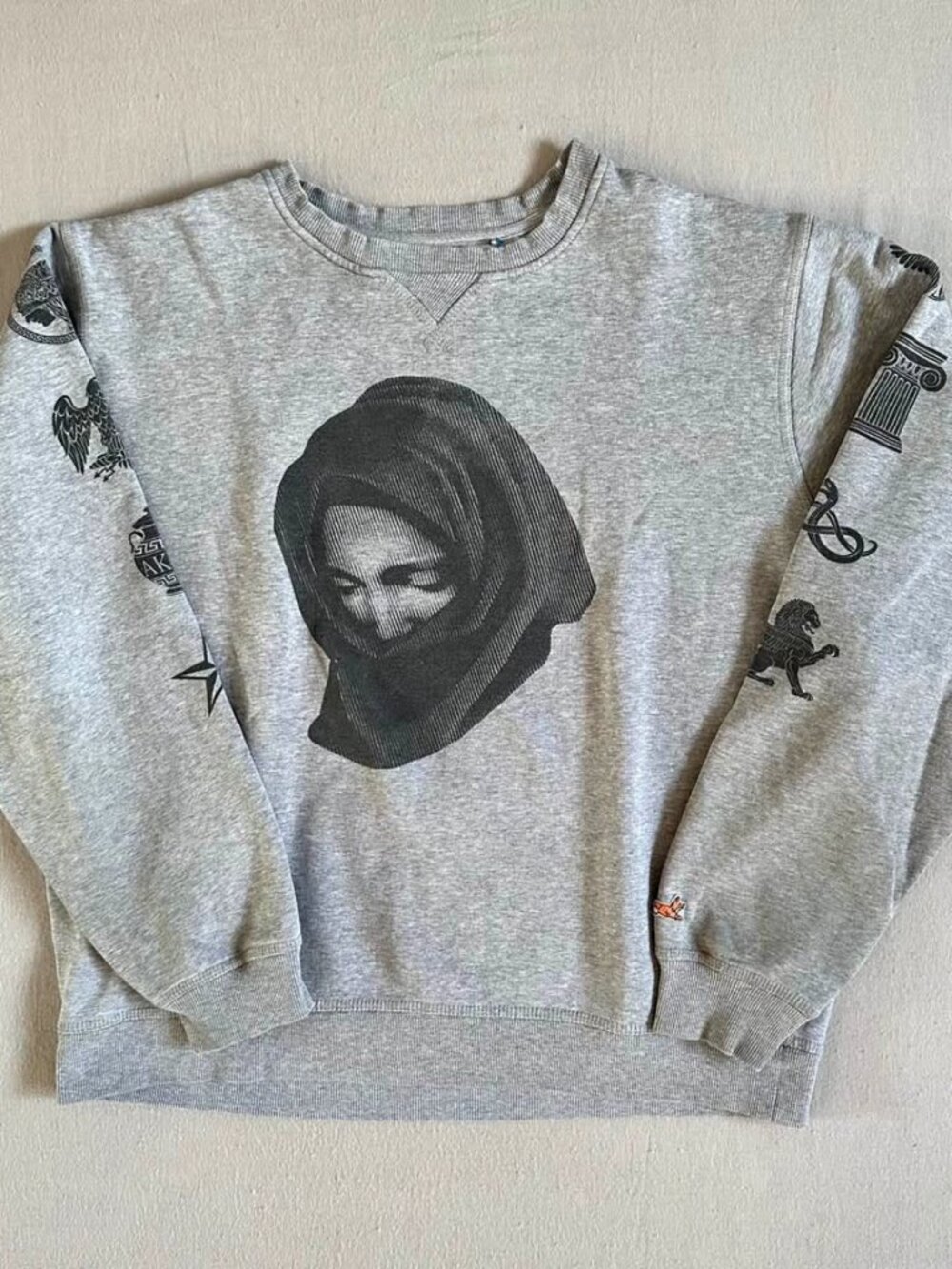 Rare AKOO graphic crewneck — bold streetwear piece Size 2XL